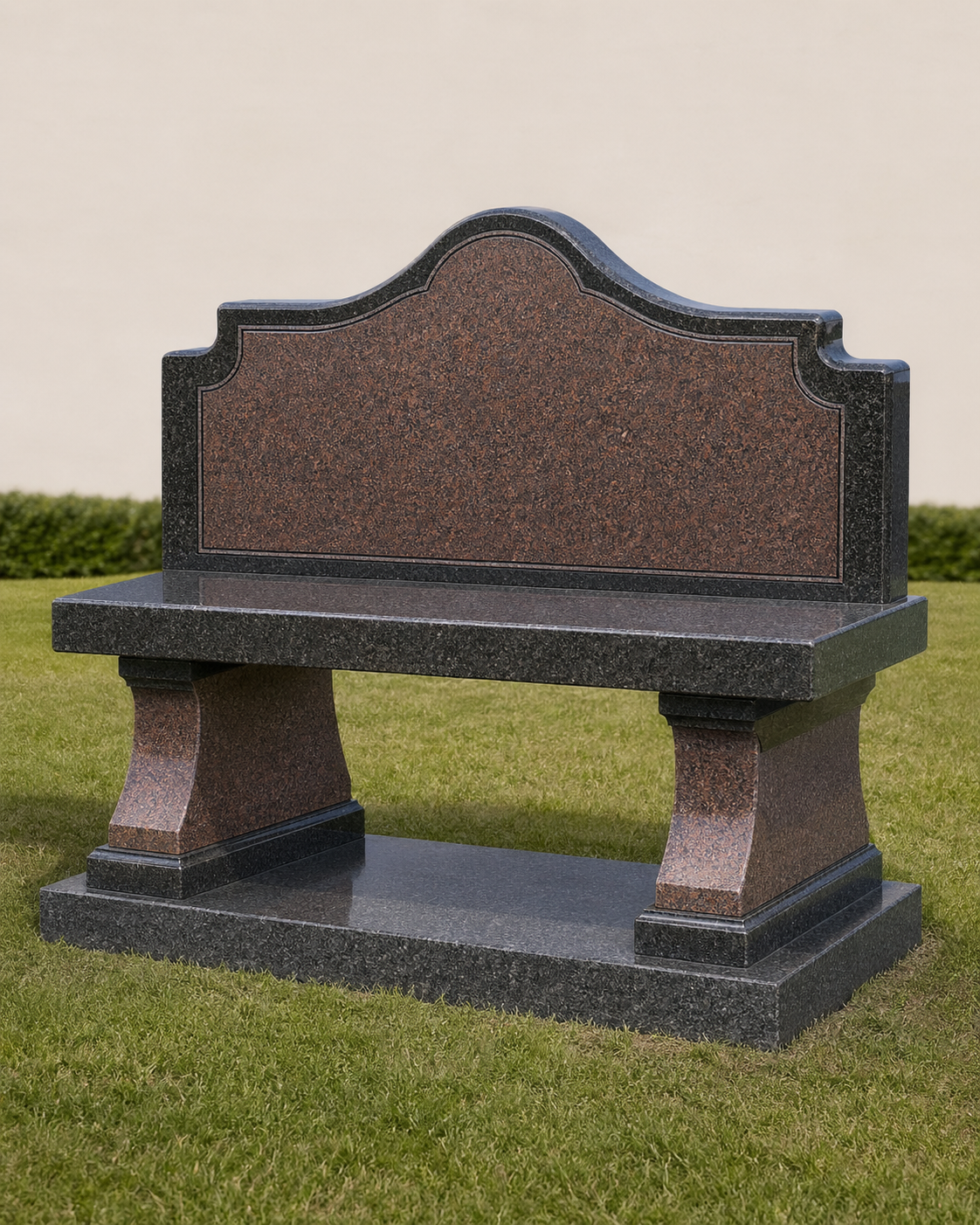 Granite Memorial Bench hand-carved by NJ Memorial Benches in NJ — image 1